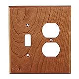 Sierra Lifestyles Traditional Switch Plate, Toggle/Duplex, Cherry by Sierra Lifestyles