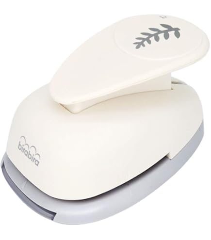 Punch Bunch SlimLock Large Punch - Ash Leaf Shape 1.6 Inch - Reversible Paper Craft Punch