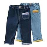 【アウトレット】 Bobson 長丈パンツ(80～130cm) キムラタンの子供服 ブルー 120 ( 77428x77928-151a )