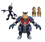 Diamond Select Toys Kingdom Hearts Select Series 2: Pete, Chip & Dale, and Soldier Action Figure Set