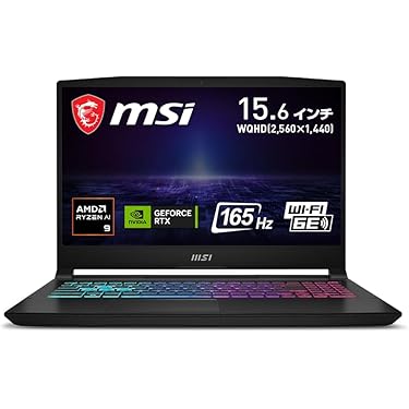 【激安ゲーミングPCフルセット】快適動作！MS Office搭載 Fujitsu Amazon.co.jp: 【AMDRyzen9 & RTX4060搭載】 WQHD・高速165Hz MSI