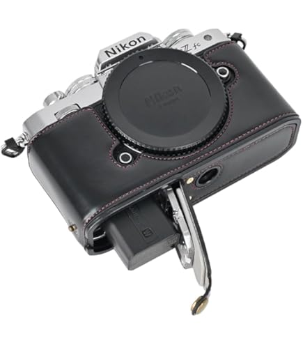 Amazon | TP Original Nikon FM10 専用 ブルタイプ 本革 ボディケース