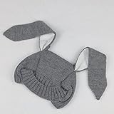 YideaHome楽しみ4色 韓国風 うさぎ ニット帽 耳付き キャップ ハット帽子 秋 冬 新生児 ベビー キッズ 赤ちゃん 子 子供 用 かわいい 女の子 男の子 とんがり帽子 クリスマス バスデ