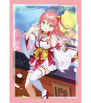 ホロライブ　hololive 　さくらみこ　カード　デッキ　スリーブ hololive OFFICIAL CARD GAME オフィシャルホロカスリーブ