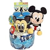 おむつケーキ オムツケーキ ミッキー ミニー ディズニー 出産祝い 新生児 ダイバーケーキ おむつ 紙おむつ タオル パンパース ギフト 贈り物 ９８ (ミッキーマウス)