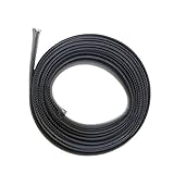 Saimペット拡張可能な編組Sleevingブラック 20MM-Dia. ブラック LQYYDQ08270