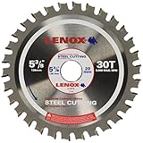 LENOX Tools Circular Saw Blade, Steel-Cutting, 5 3/8-inch, 30T (21876ST538030CT) [並行輸入品]