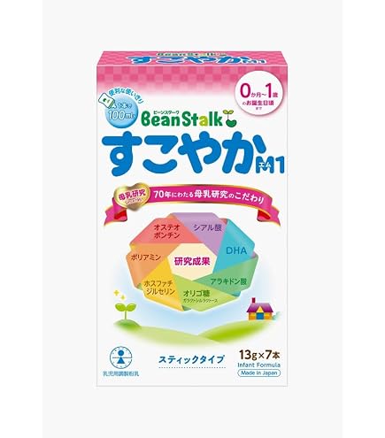 Amazon.co.jp: 【スティック7本入×2箱付】ビーンスタークすこやかM1大