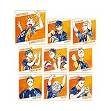 アルマビアンカ(armabianca) ハイキュー!! トレーディング Ani Art 第2弾 ミニ色紙 縦13.5cm×横12cm 紙 9個入りBOX