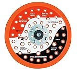Dynabrade 56321 6-Inch Diameter Hook-Face 52 Holes 3/8-Inch Thick Urethane Medium Density 5/16-Inch-