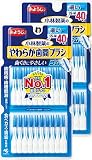 【まとめ買い】小林製薬のやわらか歯間ブラシ ゴムタイプ 歯間ブラシ 細いタイプ SS-Mサイズ 40本 ゴムタイプ×2個(糸ようじブランド)