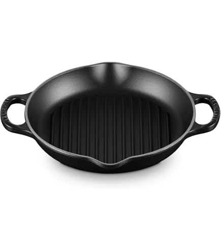 Amazon | ル・クルーゼ(Le Creuset) ホーロー鋳鉄スクエアグリル 9.5