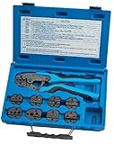 SG Tool Aid SGT18980 Ratcheting Terminal Crimping Kit (Quick Change with 9 Die Sets) [並行輸入品]