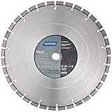 Norton Duo Walk Behind Diamond Blade, 1" Arbor, Waterproof, 14" Diameter x 0.125" Thickness, 0.393" 