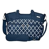 JJ Cole Camber Diaper Bag, Navy Arbor by JJ Cole [並行輸入品]