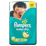 Pampers Baby Dry Size 3 Midi 4-9kg (70 per pack) パンパース赤ちゃんドライサイズ3のmidi 4～9キロ（パックあたり70 ）