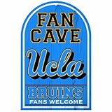 NCAA UCLA Bruins 11-by-17 Wood SignファンCave