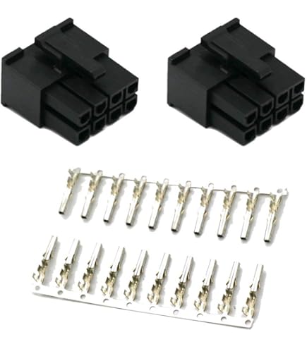 Amazon | PC用電源コネクタ 18Pin レセクタプルx1 圧着ピンx20 セット