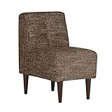 arne ソファ 一人掛け アームレス 日本製 完成品 Lunch 3×2 ウィーブ ダークブラウン脚 ダークブラウン