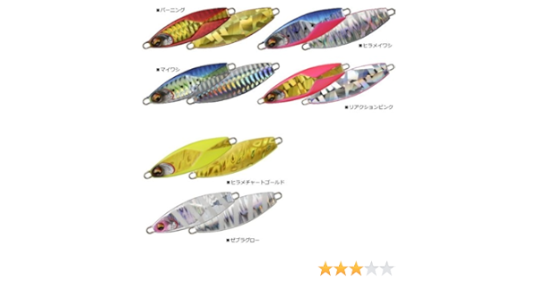 Amazon ダイワ Daiwa メタルジグ ルアー フラットジャンキー ヒラメタル 30g フラットジャンキー ヒラメイワシ ダイワ Daiwa ルアー