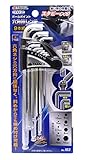 高儀 TAKAGI ボールポイント 六角棒レンチ スタビー 9本組 No.103