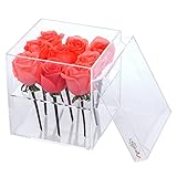 Choice Fun アクリル フラワーベース フラワーボックス 現代 花器 シンプル インテリア 新築祝い 結婚祝い