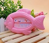 Dasukie 　赤ちゃん温度計ベビーバス温度計湯温度計魚の水温計　ピンク