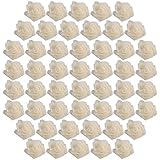 Kicode バラの花のブーケ フォーム 5のパック 人工的な 2.4インチ 14色 ウェディングブーケセンターピースパーティーベビーシャワーデコレーションDIY