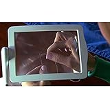 Zehui回転可能デスクトップMagnifyingレンズ倍率3倍LEDライト付き360 °フレキシブルスタンドPresbyopic Glassesギフト特にSuitable for古い人
