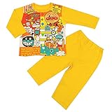 アンパンマン お着替え応援 スムースパジャマ イエロー◇80cm