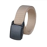 Zafina 自衛隊用 ウエストベルト 軽量 作業服スポーツ 用 ナイロン 製 ベルト (カーキ)