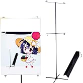 DAIM 組立式 イベントポスタースタンド 高さ2m 設置サイズA1 | コミケ・同人イベント・即売会のポスター展示,店舗や催事の販促・案内ディスプレイ,イベント設営用品