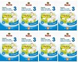ホレ オーガニック有機原料使用・ヤギ乳の乳児用粉ミルク(Holle Organic Infant Goat Milk Formula) 粉ミルク ステップ　3【1際から】400g, 8箱セット