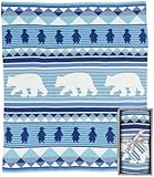 Weegoamigo Knitted Travel Blanket - Arctic by Weegoamigo