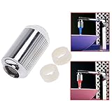 Ithern（TM）新着三色温度制御のLED蛇口ライトキッチン水グローシャワー温度センサードロップシッピング