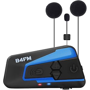 インカム B4FM バイク インカム 4riders 最大4人同時通話 Bluetooth3.0 互換性持つ BTヘッド…