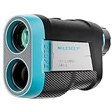 MiLESEEY ゴルフ レーザー距離計 マグネット内蔵 充電式 660yd 光学6倍望遠 高低差機能