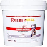 Rubberseal Liquid Rubber Waterproofing and Protective Coating - Roll On WHITE 2 GALLON [並行輸入品]