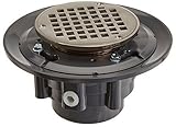 Jones Stephens D4991BN 3X4-Inch PVC Drain for 5-Inch Round Multi Head Shower, Brushed Nickel [並行輸入品]