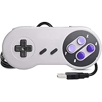 Amazon.co.jp: for SNESハンドルゲームパッドゲームパッド USB