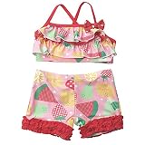 盛夏SWIMMING WEAR(スイミングウエア) 2WAY女児フルーツ柄タンキニ 95cm /P NO.C-4866229