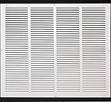 24 " x 20 " Returnグリル – Easy Airフロー – フラットStamped面
