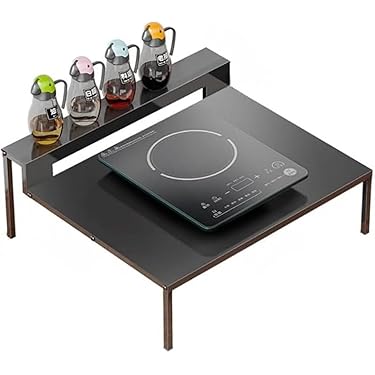 外箱傷の為格安⭐️新品 キッチンラック 調整可能 おしゃれ コンセント付き 黒 外箱傷の為格安⭐️新品 キッチンラック 調整可能 おしゃれ