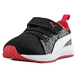 (プーマ) Puma Carson Runner Wcamo V Kids ベビー 米国 4 ブラック スニーカー [並行輸入品]