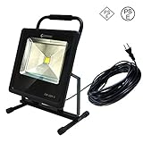 GOODGOODS LED 作業灯 20W 200W相当　昼白色 投光器 2200LM LEDライト（電源コード15M PSE認証済み）防水【一年保証】 LD20-1