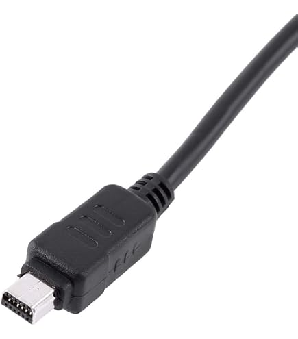 8-Pin USB-Kamerakabel 150 Cm – UC-E6 Kompatibel Mit Olympus, Nikon, Sony, Panasonic, Fuji Uvm.