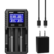 Amazon | XTAR VX2 PRO SET 多機能バッテリー充電器 単3単4 1.5V