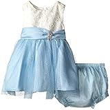 Rare Editions DRESS ベビー・ガールズ カラー: ブルー