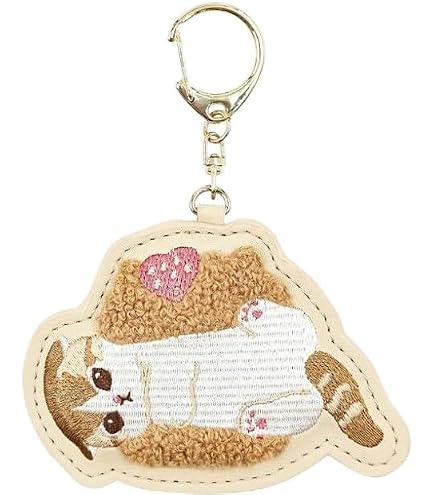 Amazon.co.jp: mofusand ふわもこワッペンキーホルダー(えびにゃん