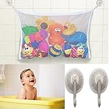 #1 Rated Baby/Todder Bath Tub Toys Organizer - Large Storage/Bag for Toys Even as a Shower Caddy + 2